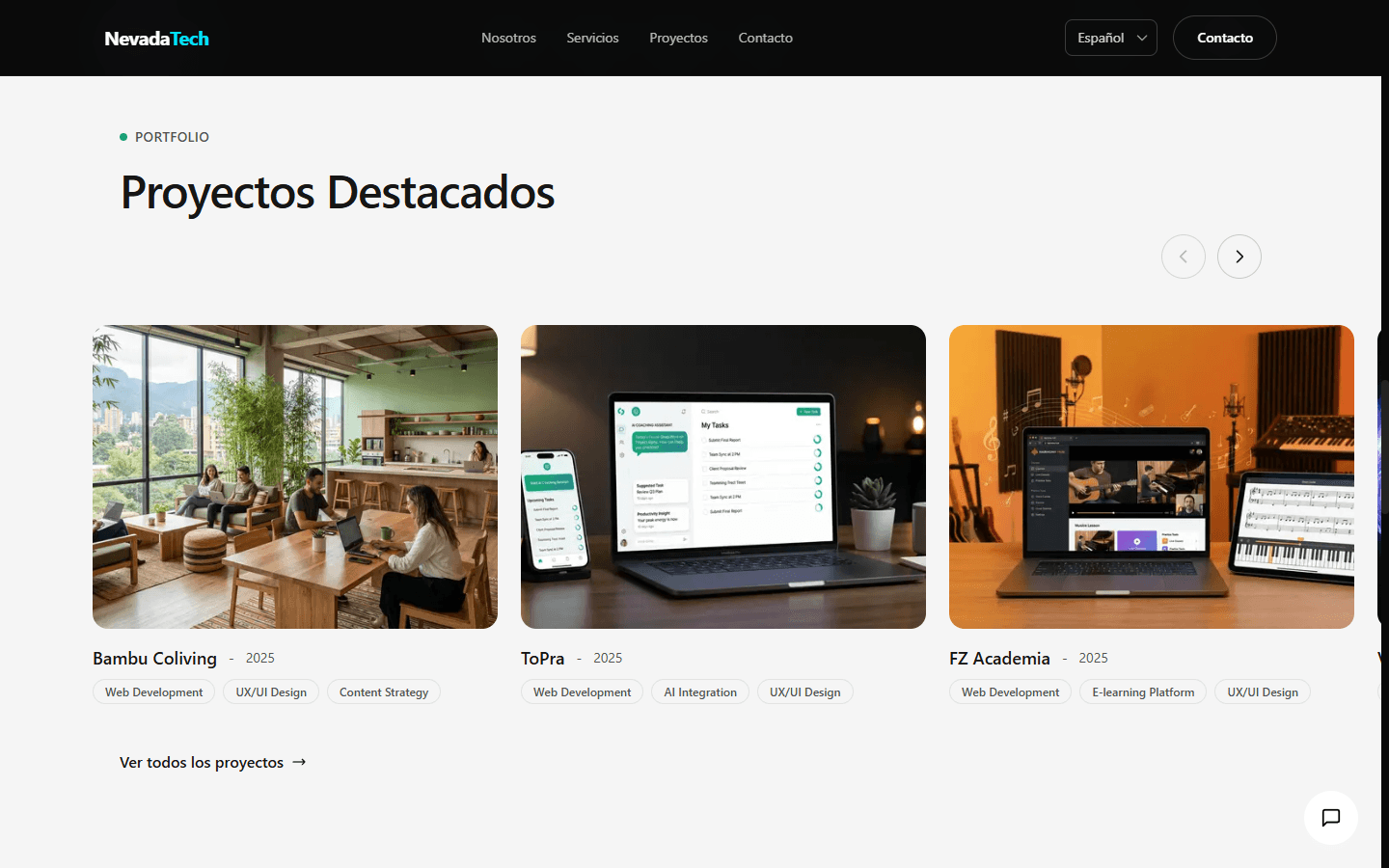 NevadaTech — Featured projects